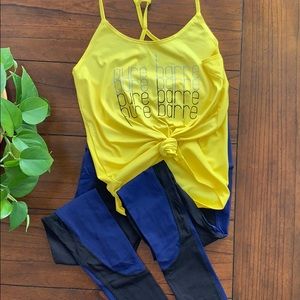 PURE BARRE by SPLITS59 tank EUC
